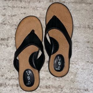 B.O.C. Black Slides Vegan Materials 7M